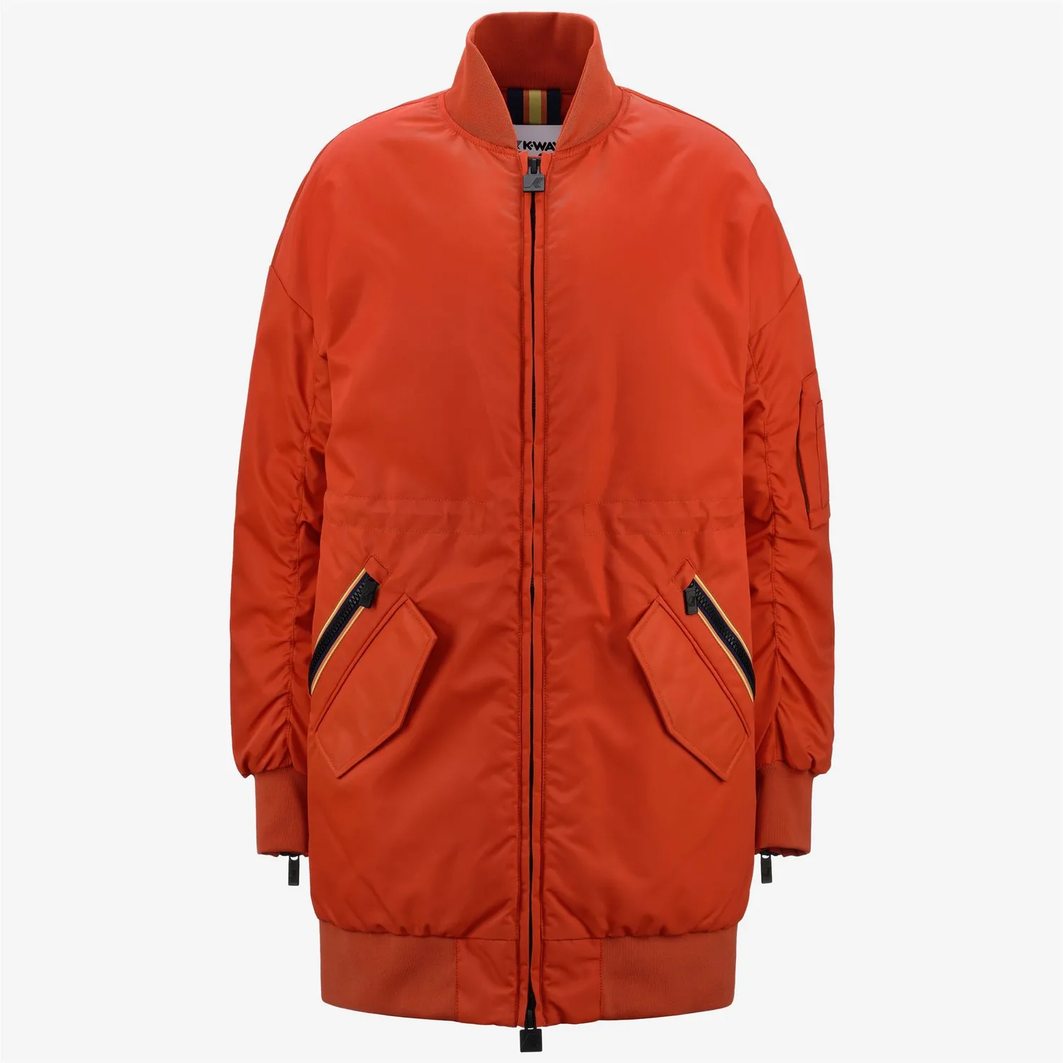 K-Way Lonw Thermo Shiny geaca dama Orange Pumpkin calduroasa