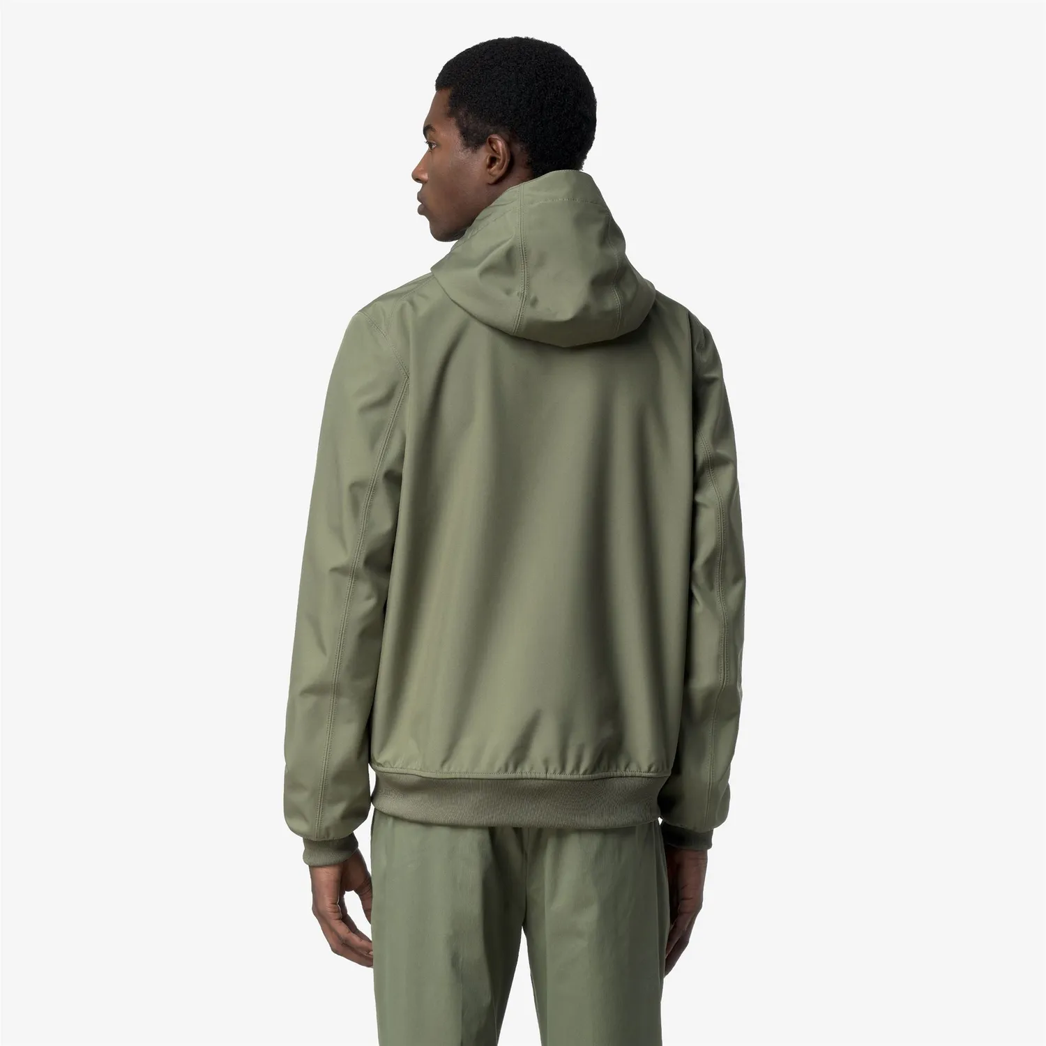 K-Way Joachim Bonded Jersey K2145MW geaca barbati verde