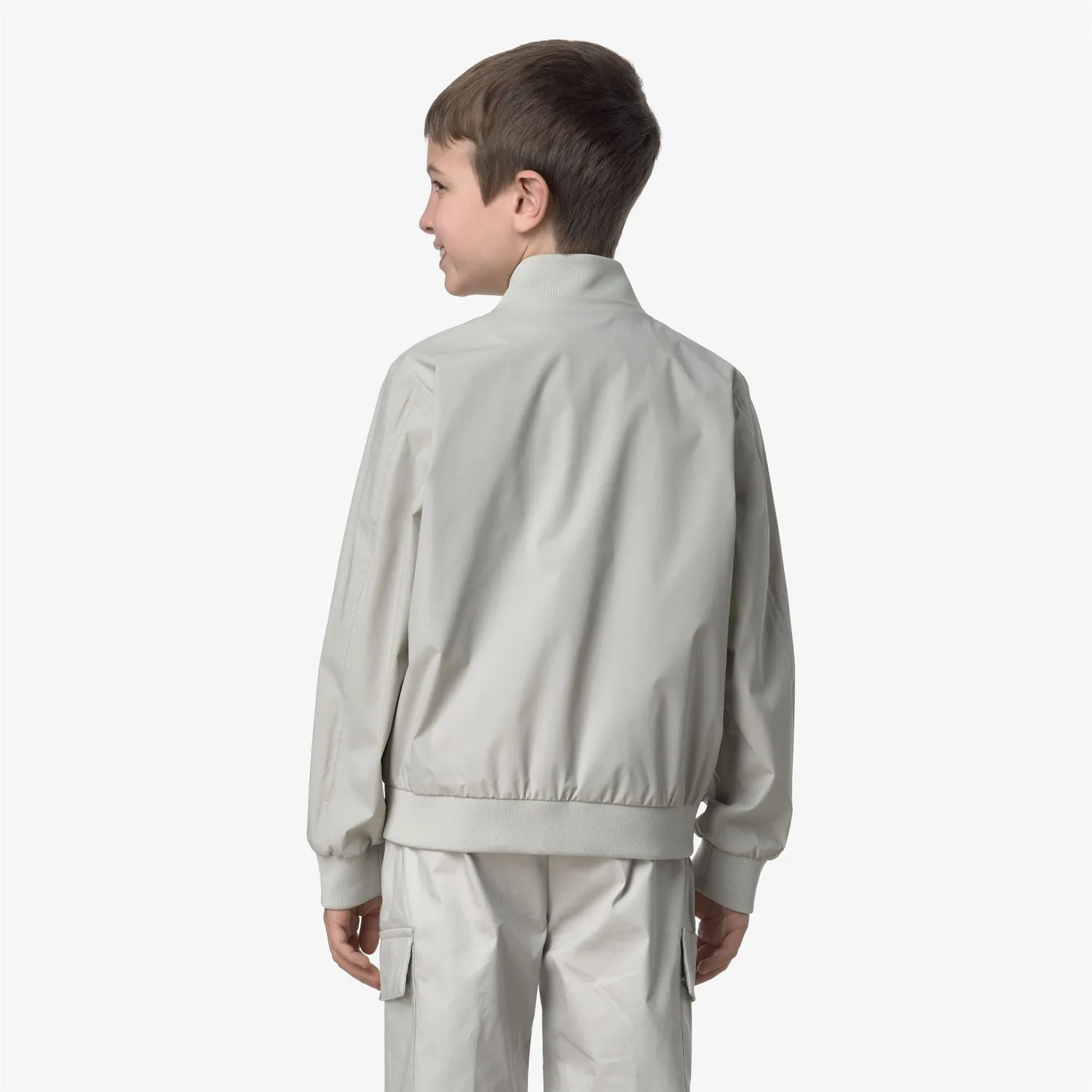 K-Way P. Aorelian Stretch Nylon Jersey geaca copii bej
