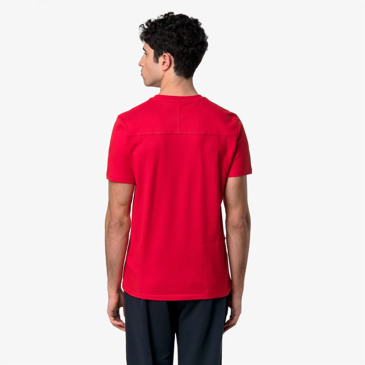 K-Way Leonide K7142KW tricou rosu unisex pliabil