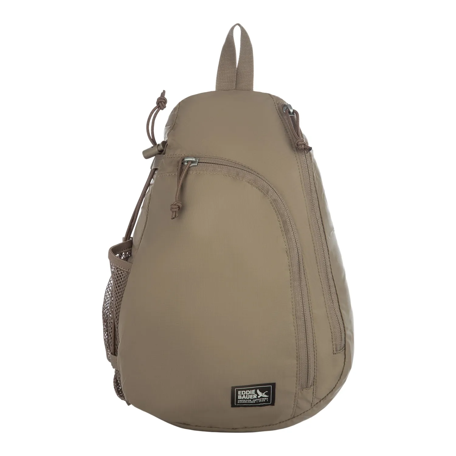 Eddie Bauer Ripstop Sling rucsac 8L negru nailon usor