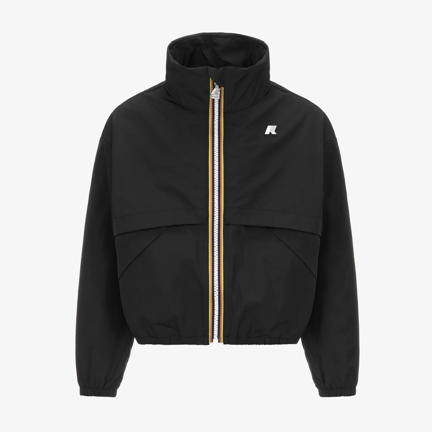 K-Way Aubette Memory Touch geaca fete neagra scurta