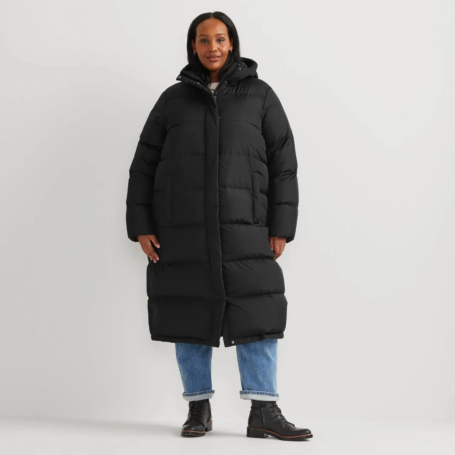 Eddie Bauer Ketchum Down palton dama Negru puf 650