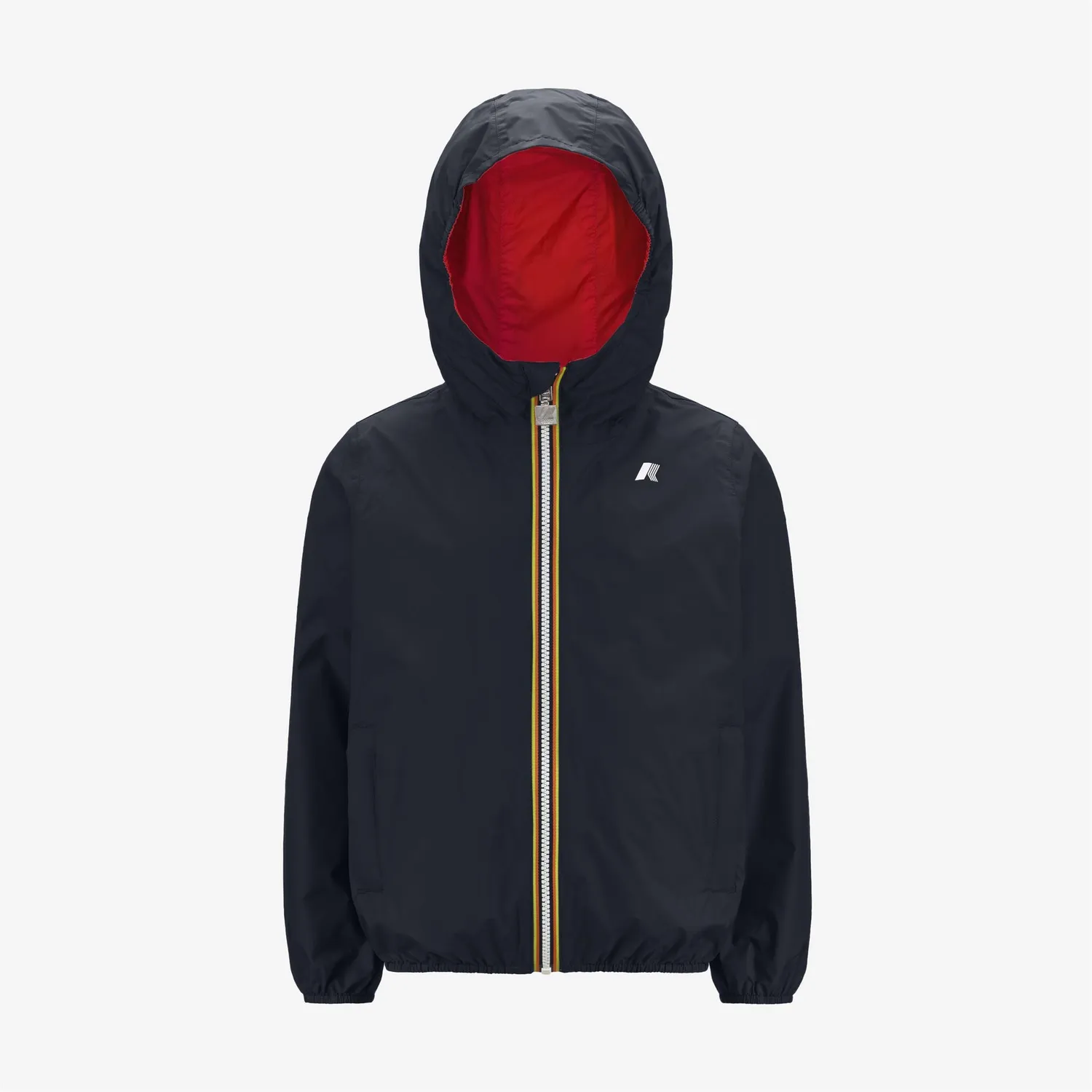 K-Way Jake Plus.2 Double geaca baieti albastru reversibila