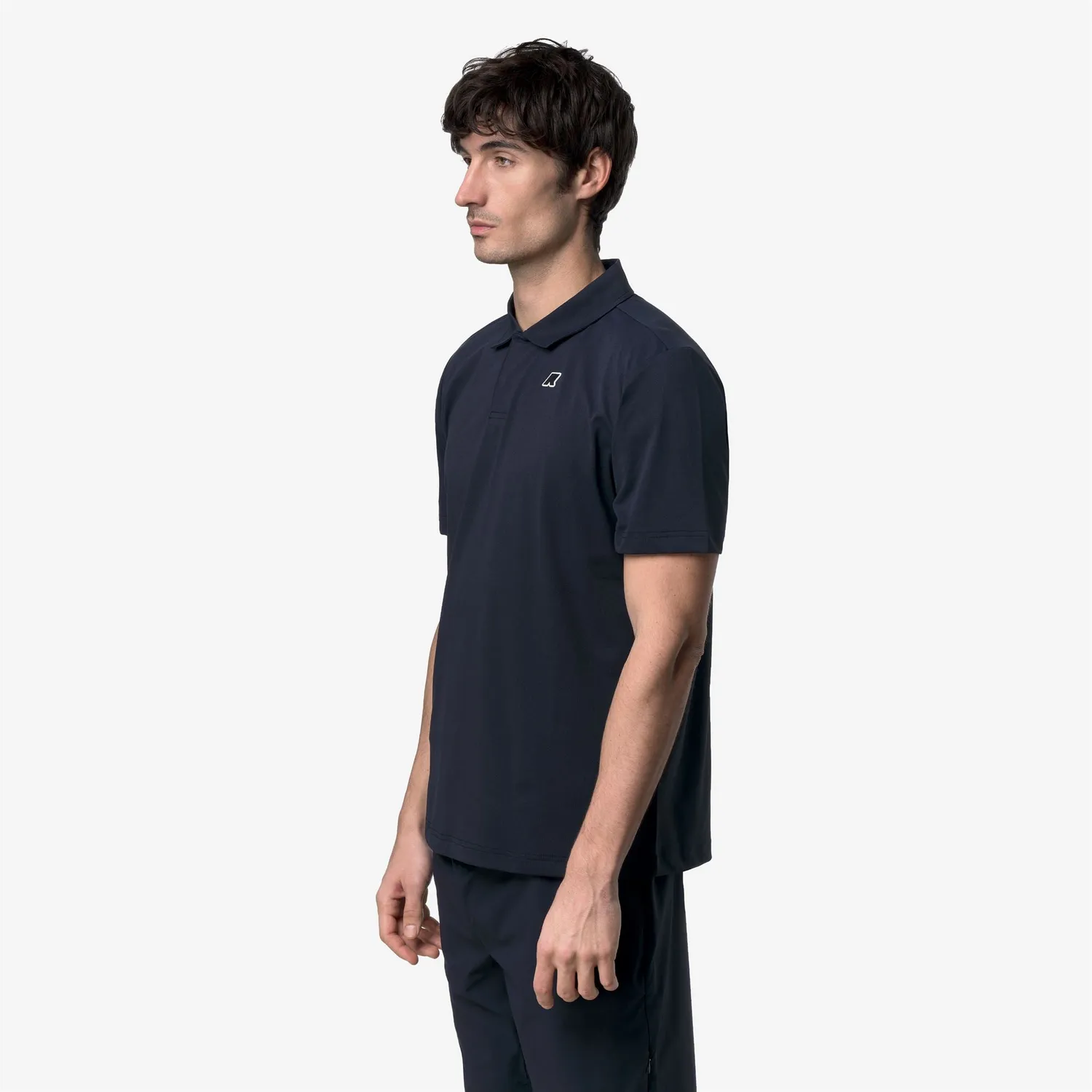 K-Way Decouvrir Travel tricou polo albastru quick-dry