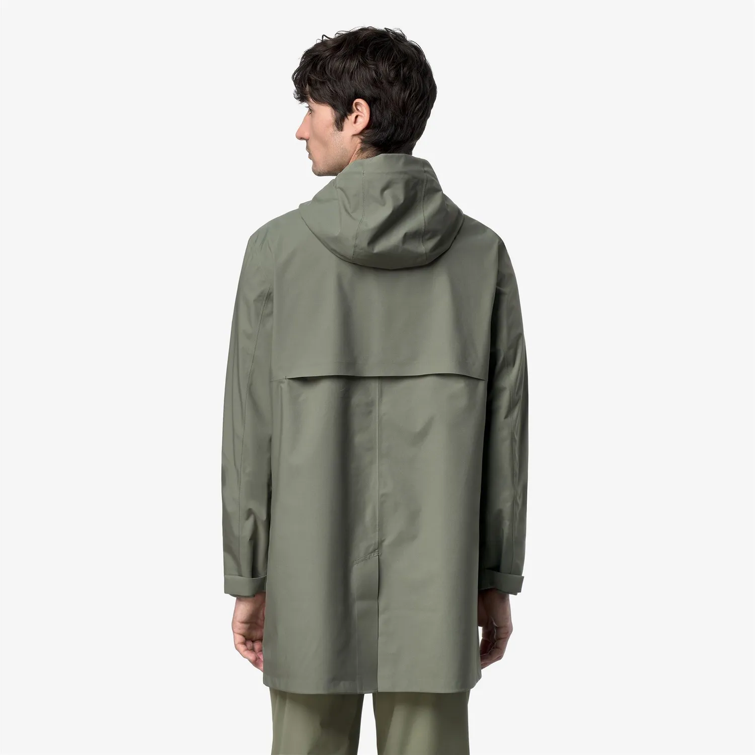 K-Way Tommy Stretch 2L geaca barbati verde lichen impermeabila