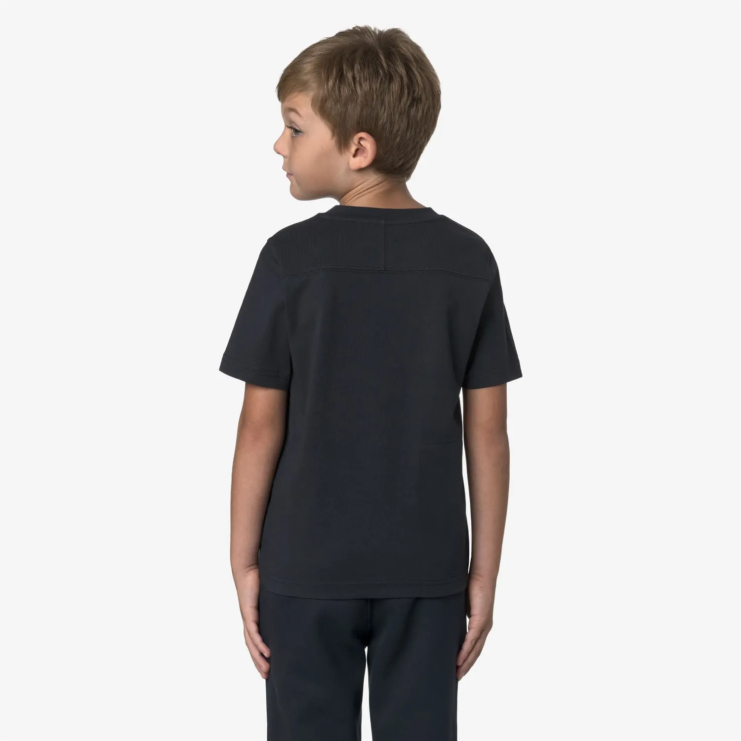 K-Way Leonide tricou copii albastru pliabil