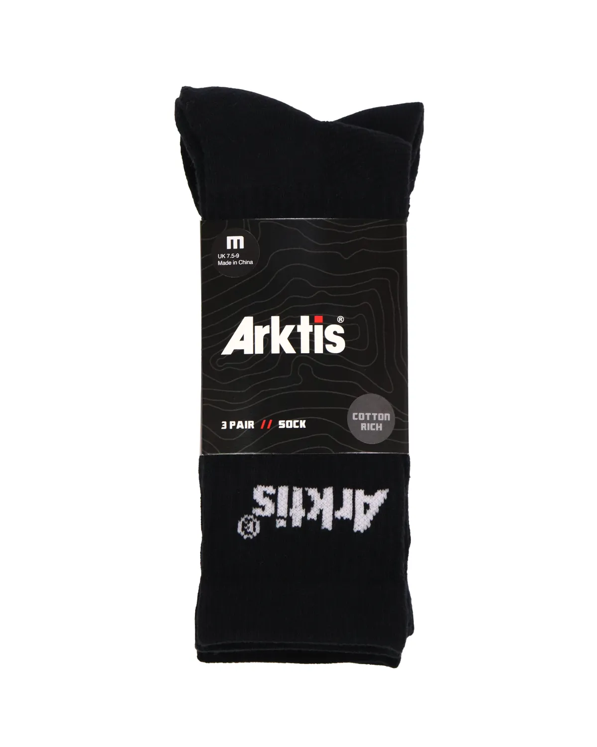 Arktis Crew sosete negre respirabile