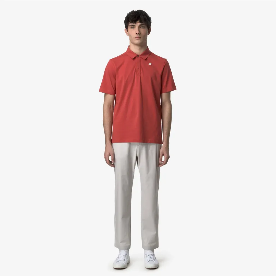 K-Way Elia Tech PL pantaloni chino barbati bej impermeabili