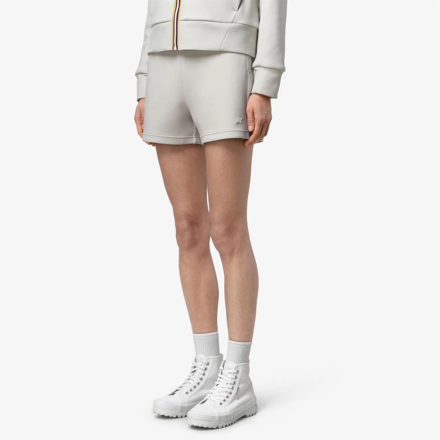 K-Way Rikelle Light Spacer shorts bej dama elastic