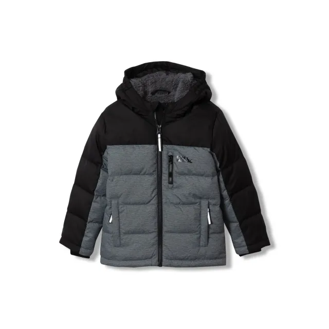Eddie Bauer Classic Down geaca baieti gri puf 2T