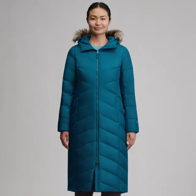 Eddie Bauer Classic Down palton puf damă negru