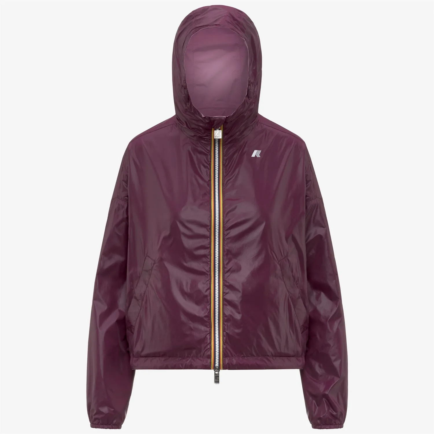 K-Way Laurette Plus.2 Double geacă scurtă damă violet reversibilă