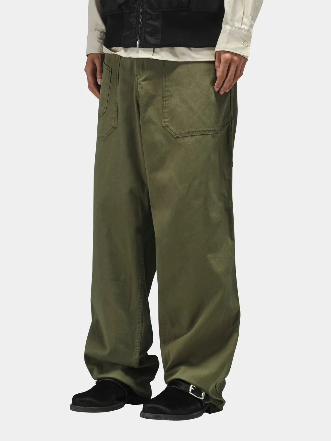Alpha Industries Hungarian Fatigue pantaloni verde OG-107