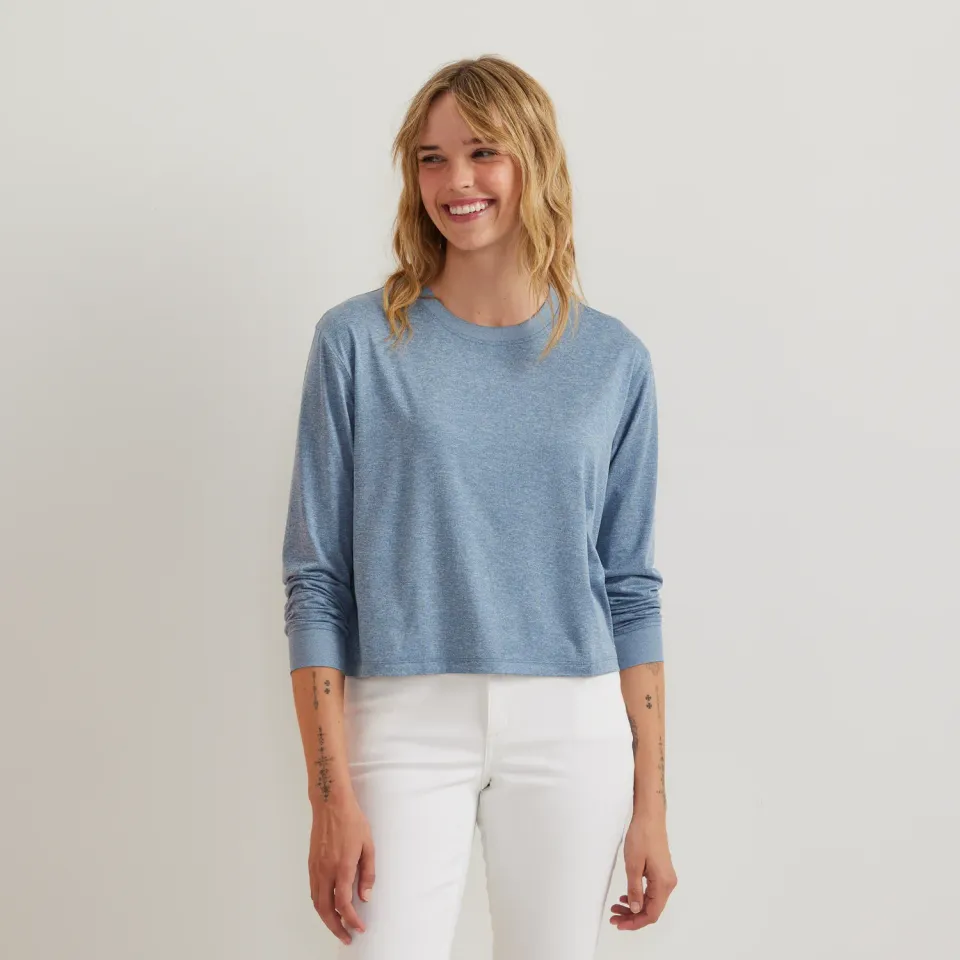 Eddie Bauer Surreal Travel camasa dama maneca lunga UPF30