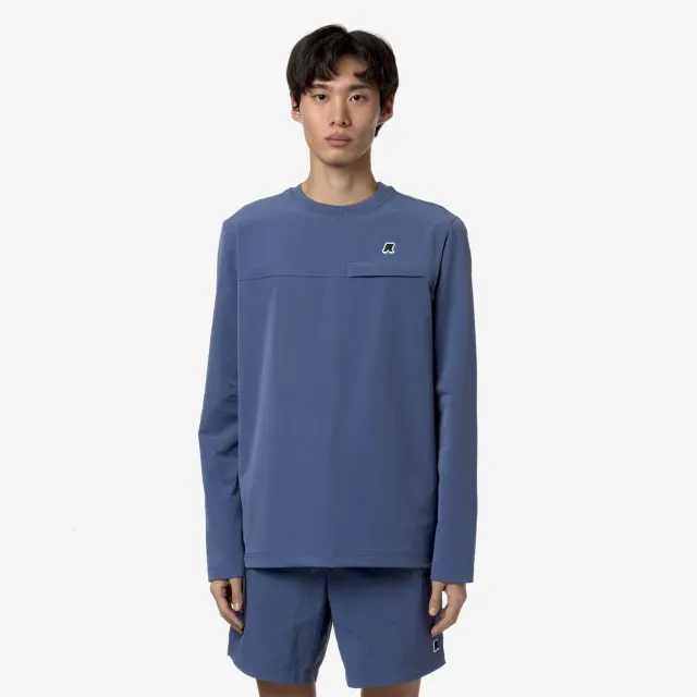 K-Way Imperty bluza unisex Blue Fiord fleece