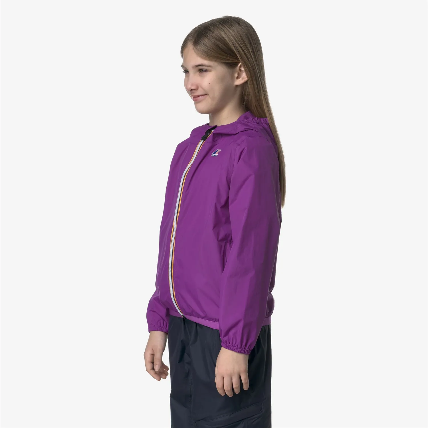 K-Way P. Le Vrai 4.0 Claude geaca copii violet impermeabila