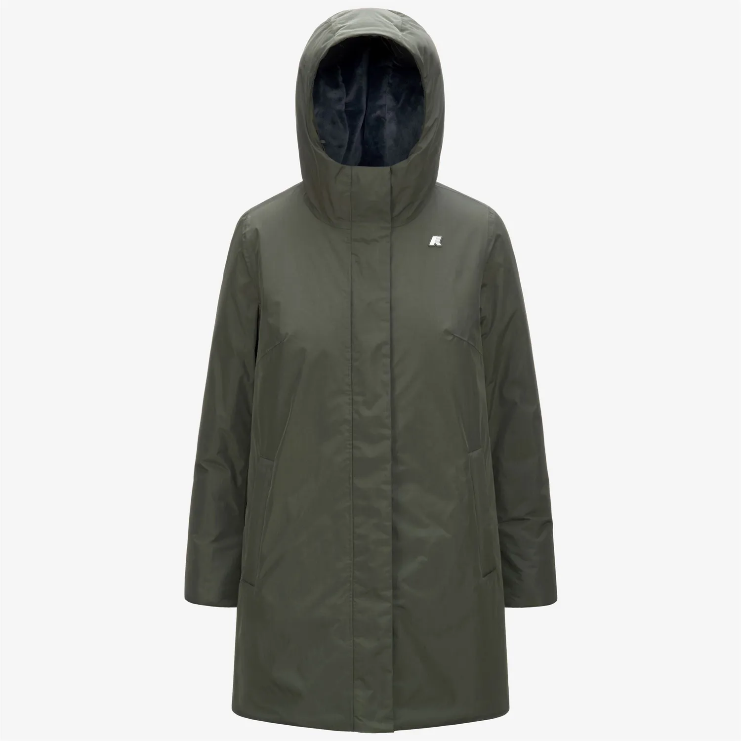 K-Way Sophie Soft Touch Marmotta palton dama verde