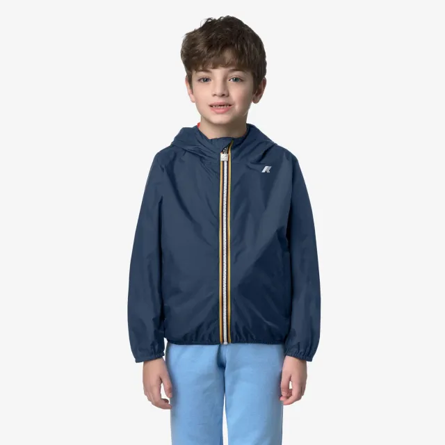 K-Way Jake Plus.2 Double geaca baieti reversibila albastru