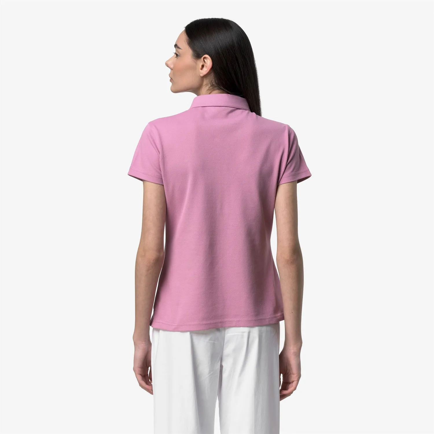K-Way Amedea Pique Slim polo violet glicine damă