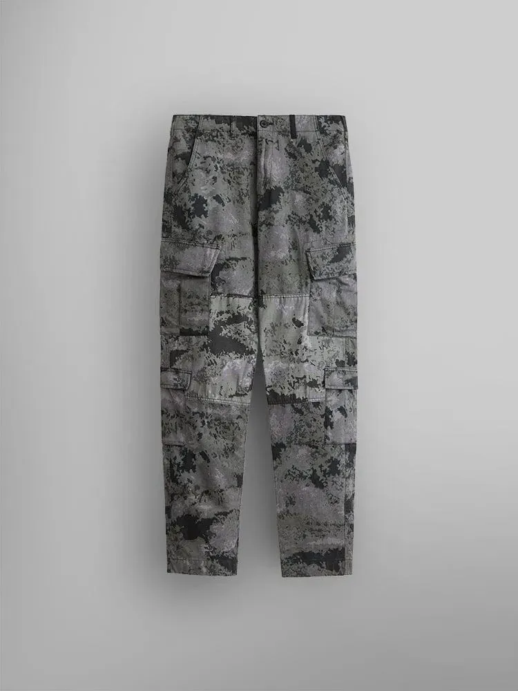 Alpha Industries ACU pantalon cargo camuflaj negru