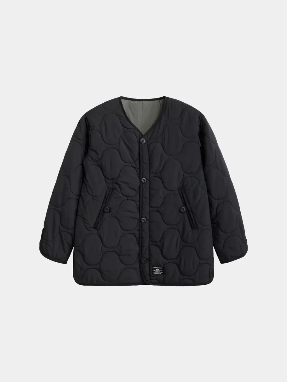 Alpha Industries ALS/92 vesta reversibila neagra nailon dama