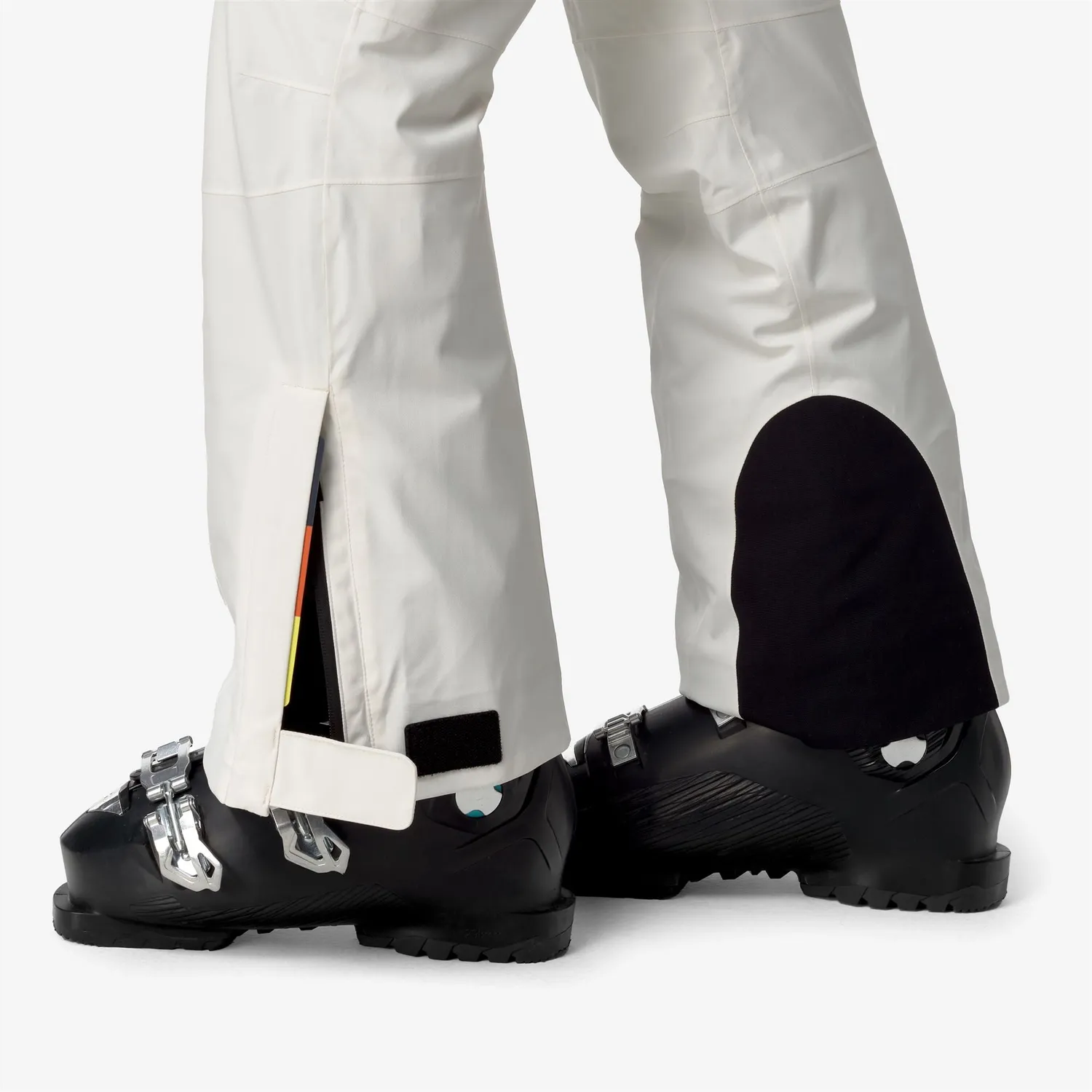 K-Way Bonneval Microtwill pantaloni schi dama alb gardenia