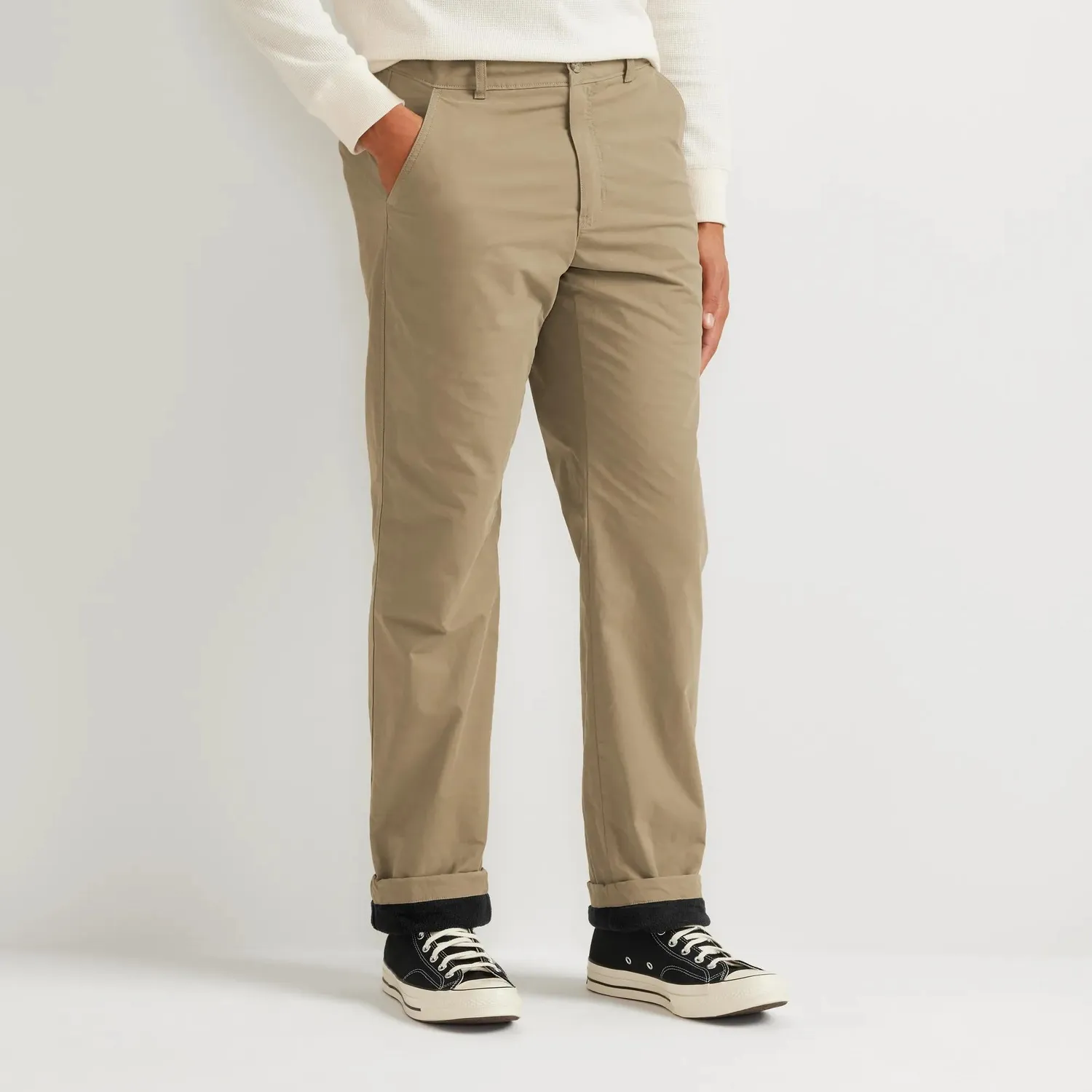 Eddie Bauer Getaway Flex Fleece-Lined pantaloni Carbon