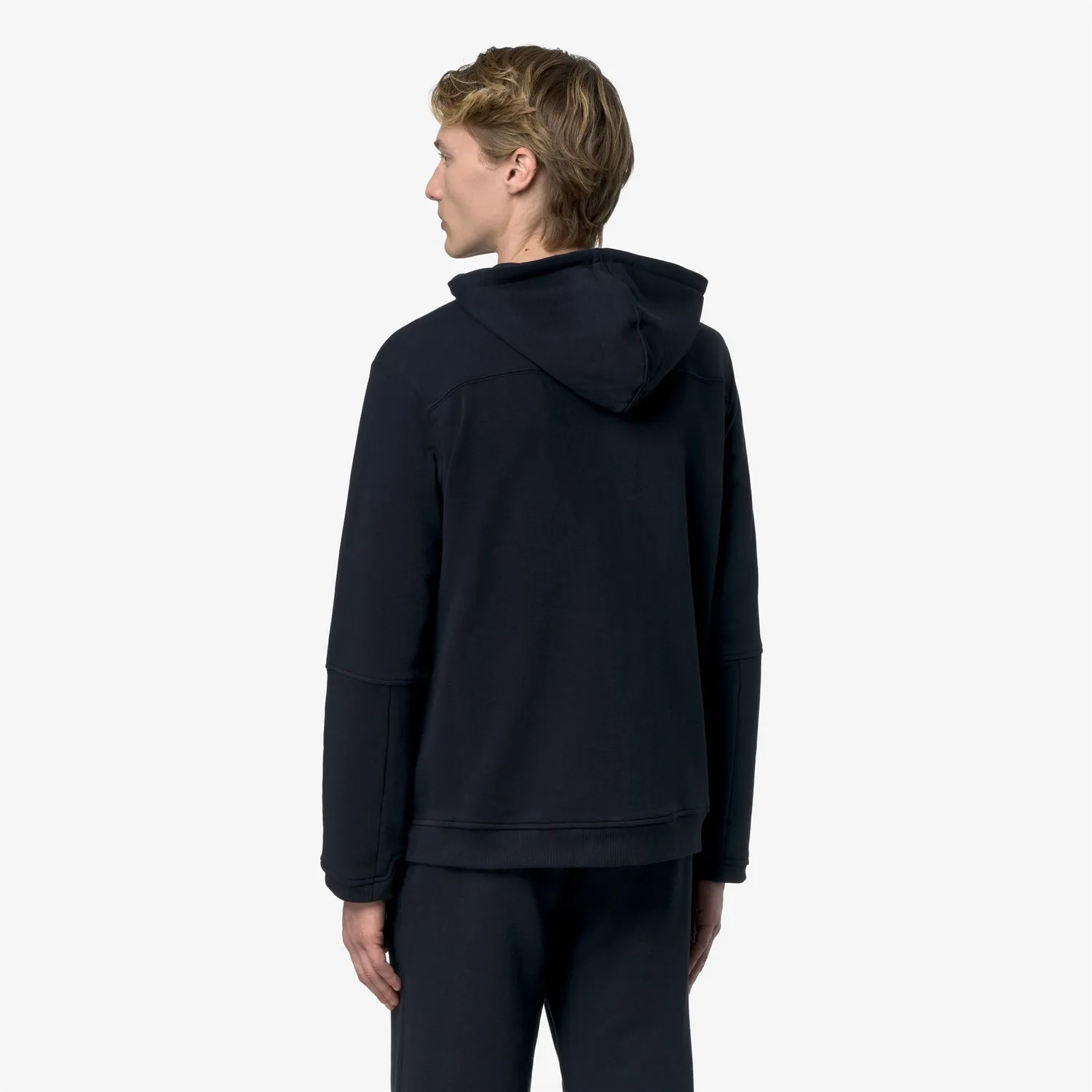 K-Way Prosper hanorac fleece albastru cu gluga