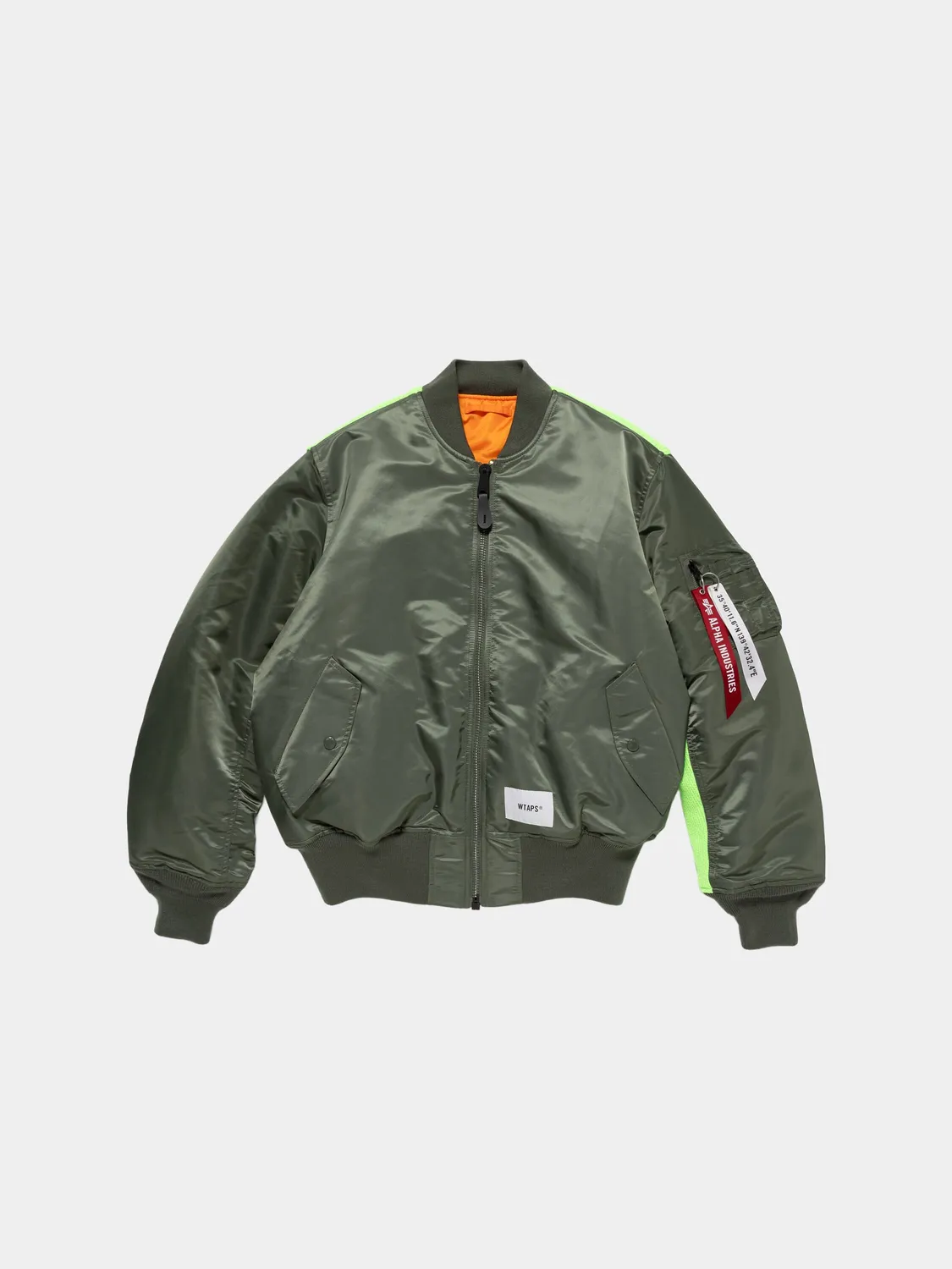 Alpha Industries WTAPS MA-1 geaca bomber olive rezistenta