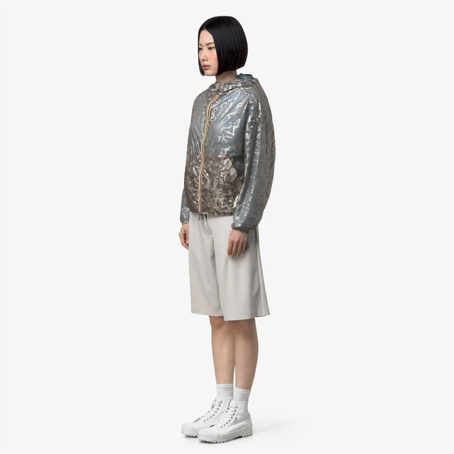 K-Way Laurette Super Light Lami geaca bej-albastru