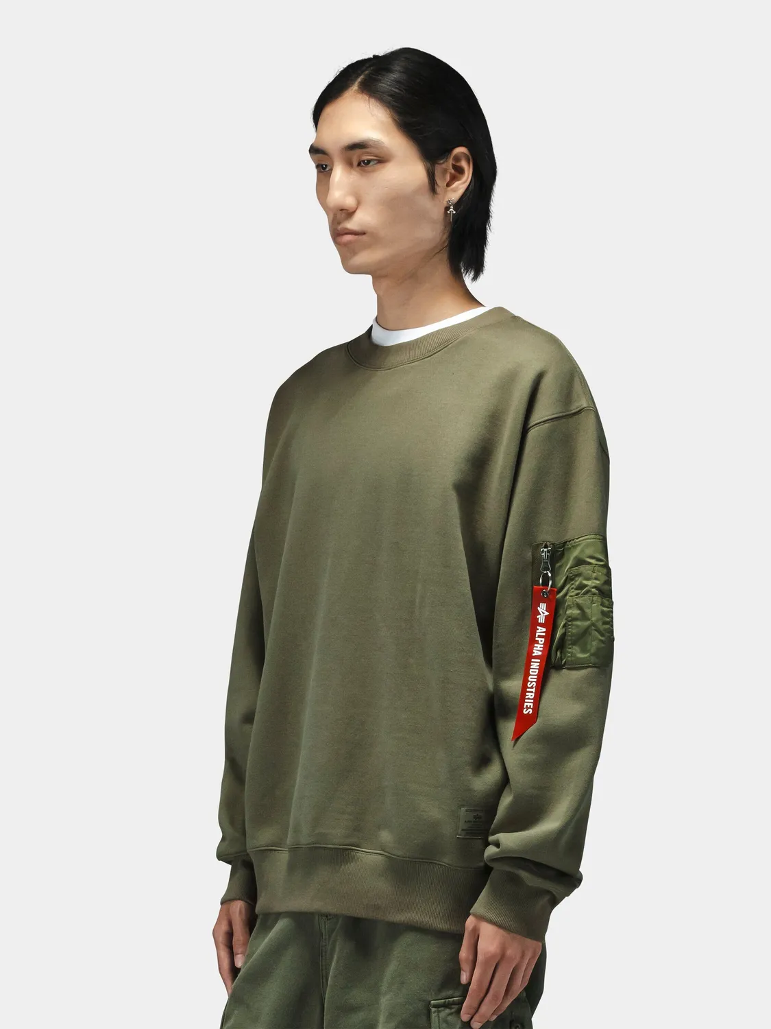 Alpha Utility Pocket bluză OG-107 Green bumbac