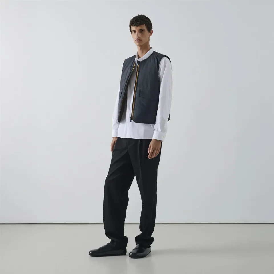 K-Way Le Vrai Wes Padded Soeur vesta dama negru usoara