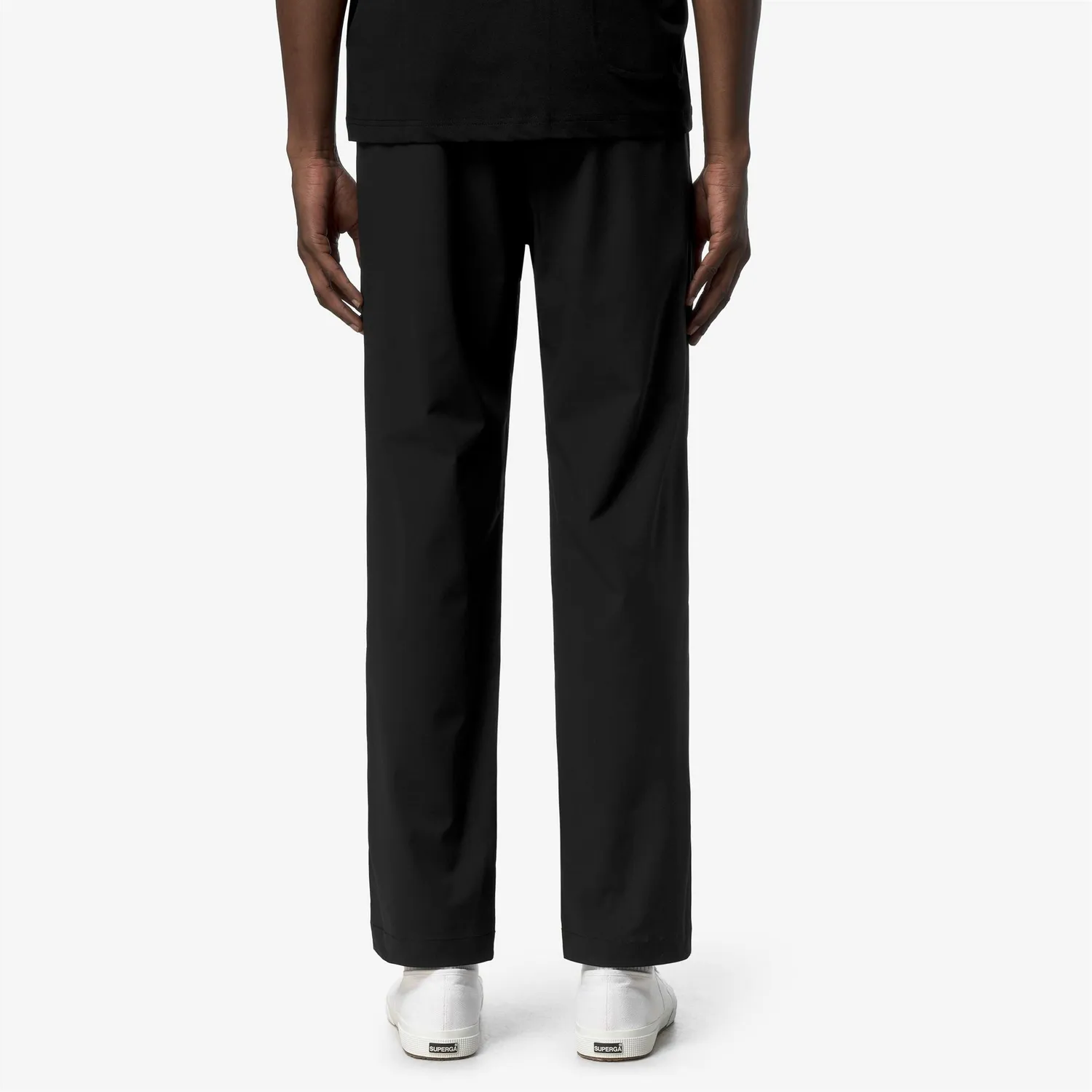 K-Way Merager Travel pantaloni unisex Black Pure packable