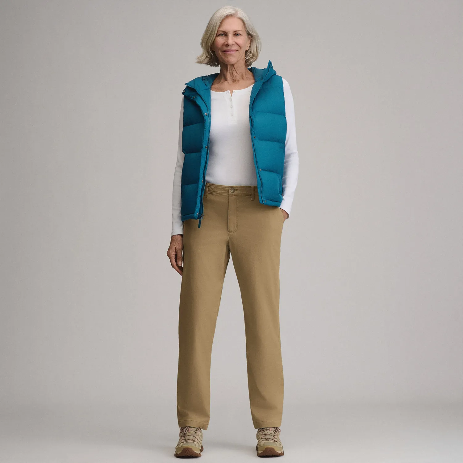 Eddie Bauer Flannel Lined pantaloni damă bumbac călduroși