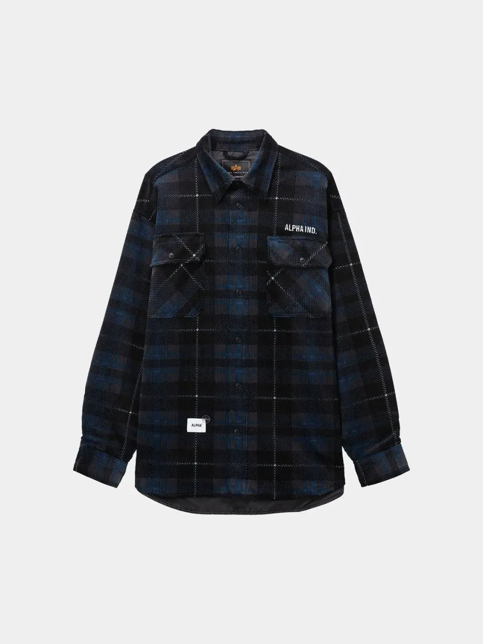 Alpha Industries UNFRM camasa flanel neagra bumbac