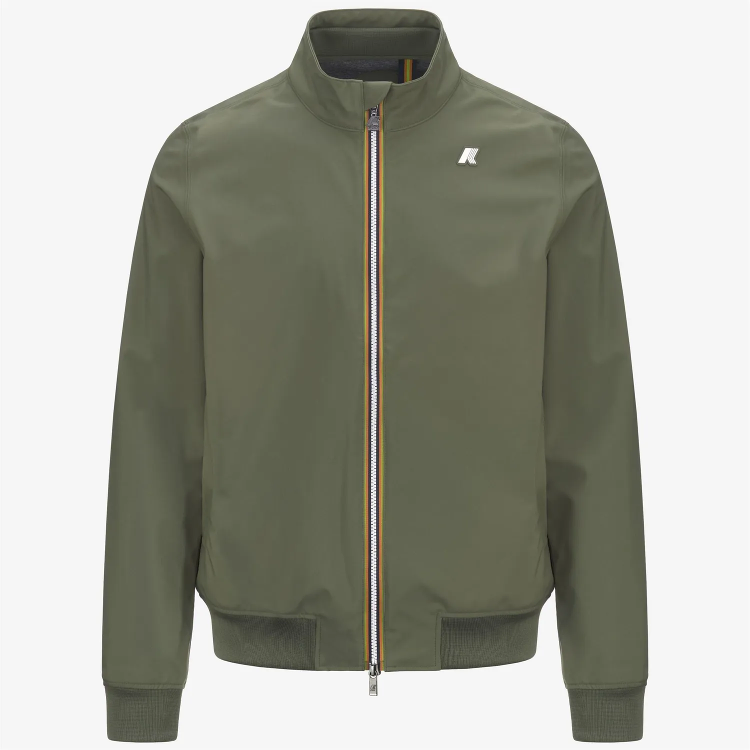 K-Way Arsene Bonded Jersey geaca verde impermeabilă