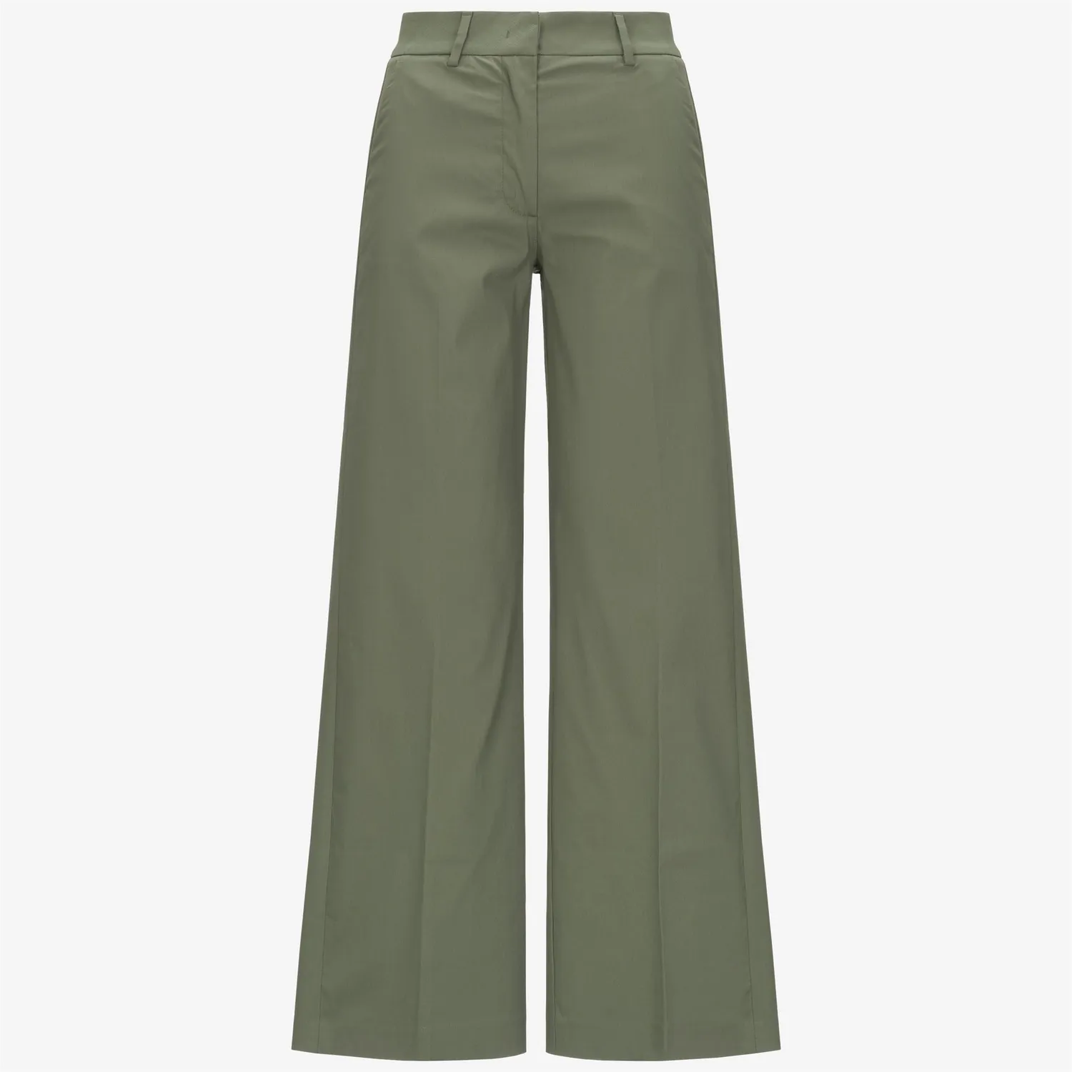 K-Way Tya pantaloni chino dama verzi stretch
