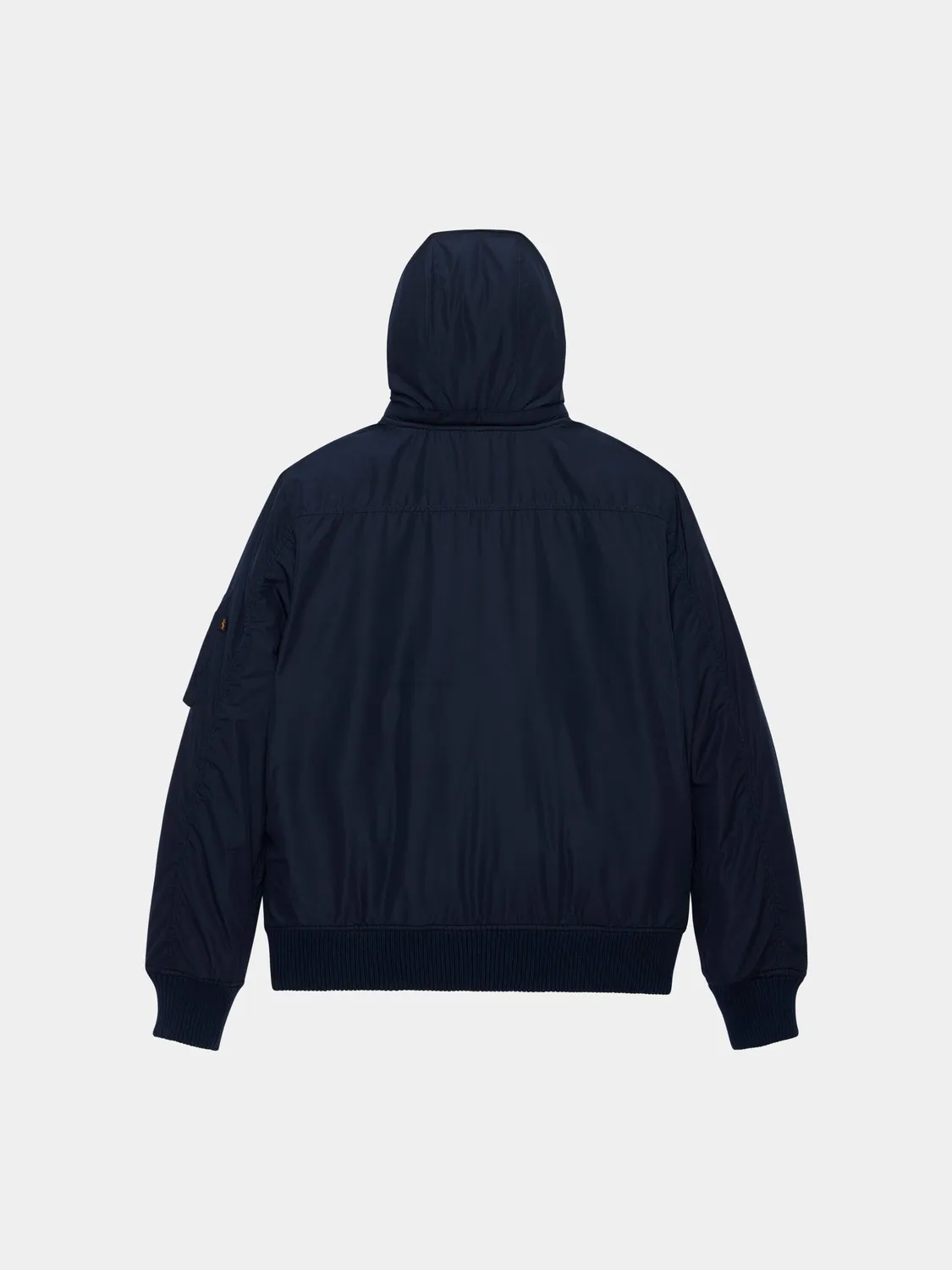 Alpha Industries MA-1 Hooded Rib geaca bomber neagra