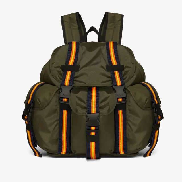 K-Way Leo rucsac verde impermeabil