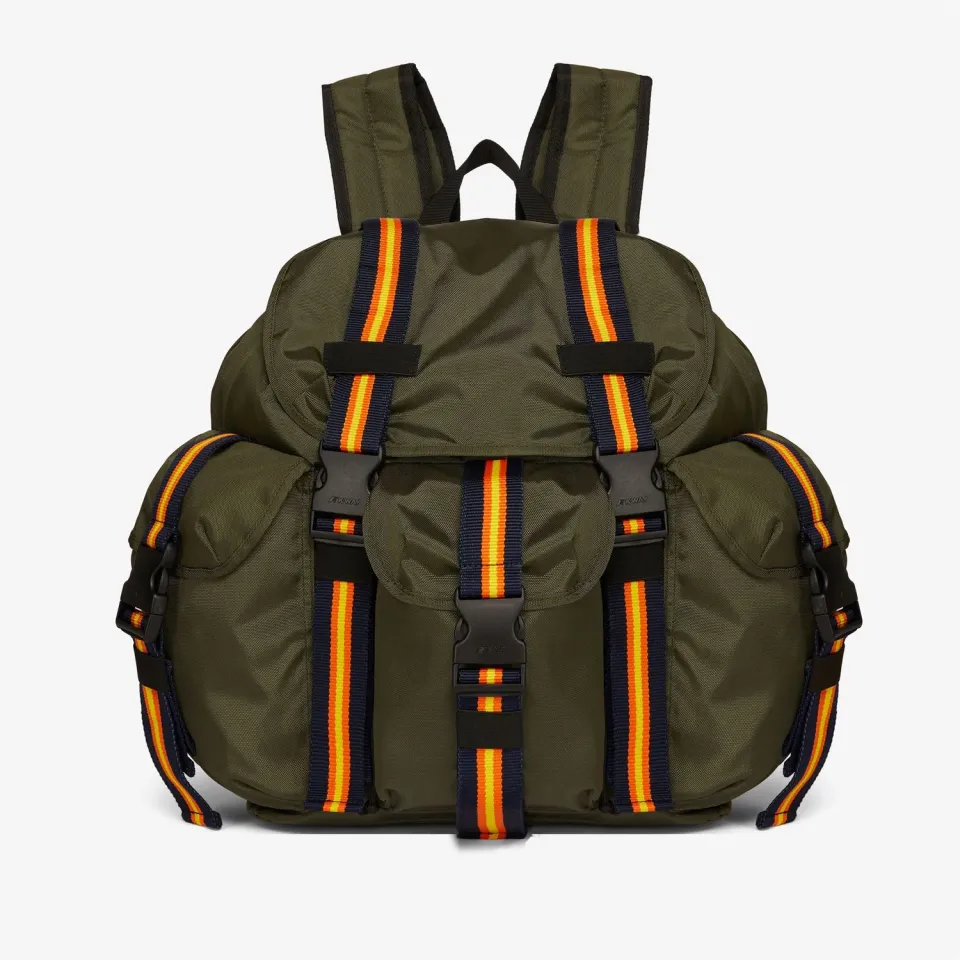K-Way Leo rucsac verde impermeabil