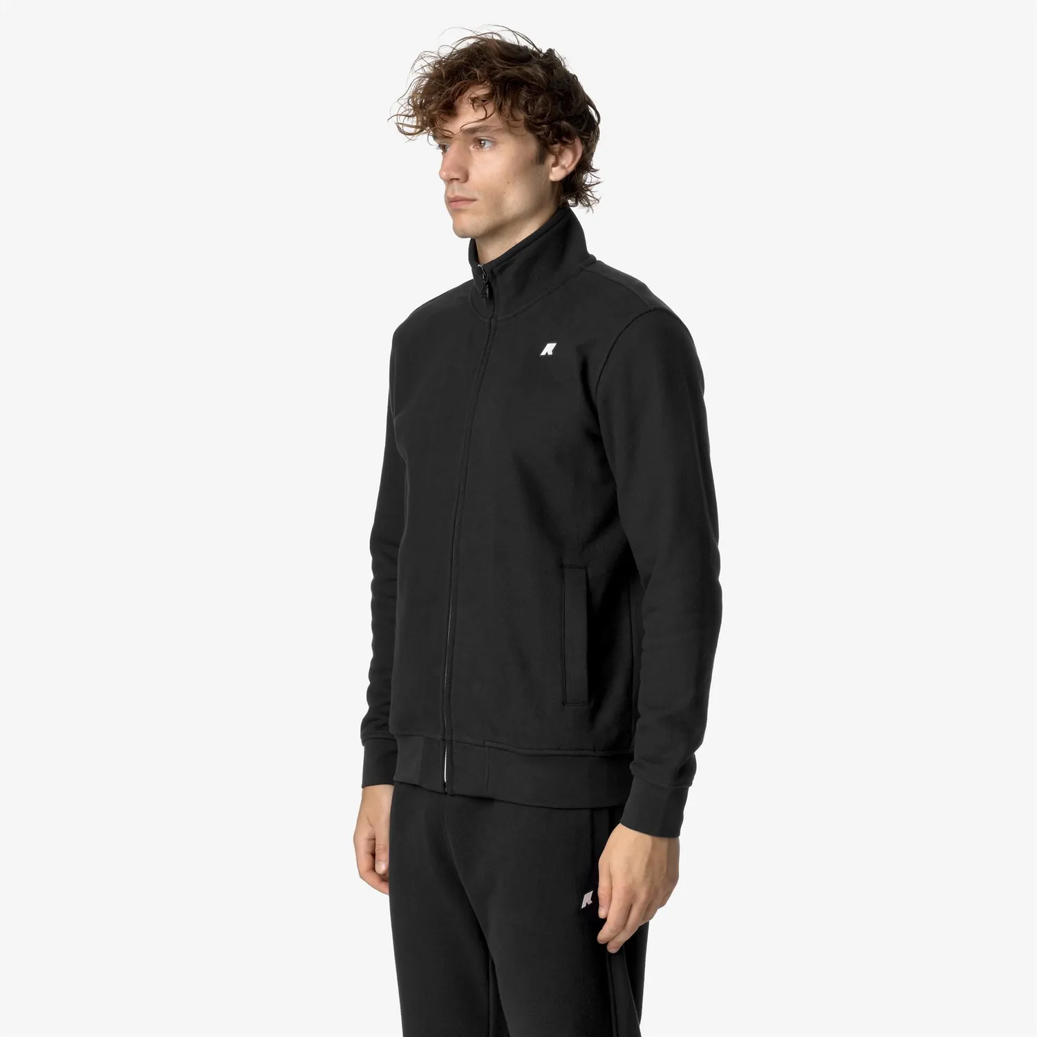 K-Way Finn Heavy Fleece geaca barbati negru polar gros