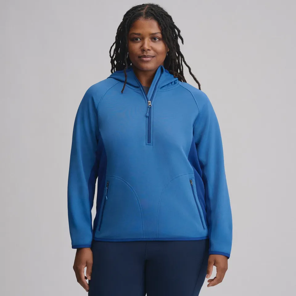 Eddie Bauer Pursuit Performance hanorac fleece Shell elastic