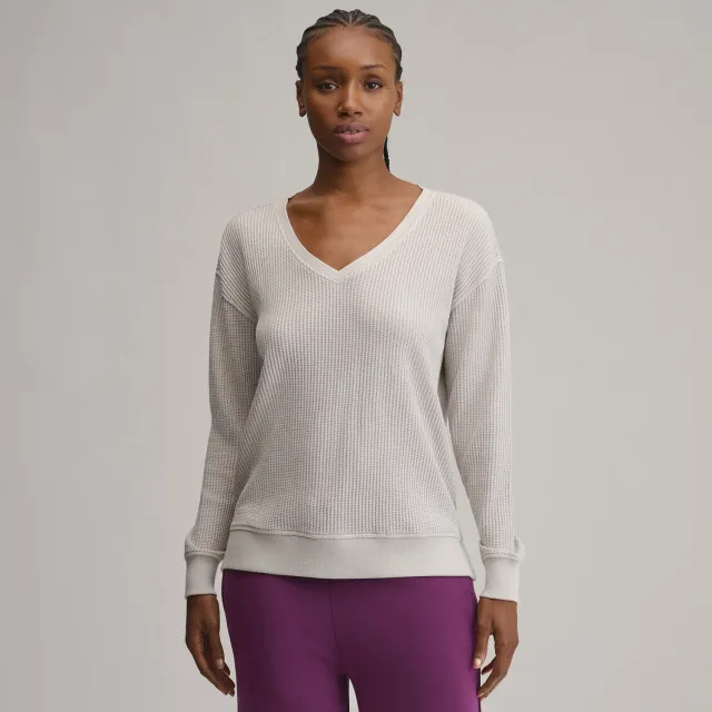 Eddie Bauer Boyfriend Thermal bluza dama Shell bumbac