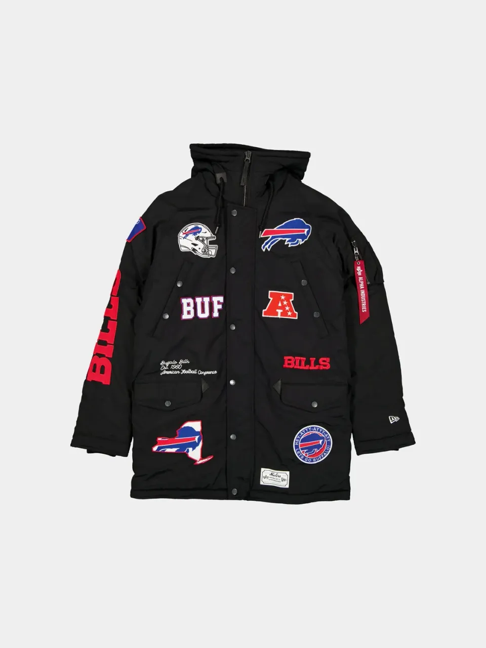 Alpha Industries N-3B Bills palton parka negru ger extrem