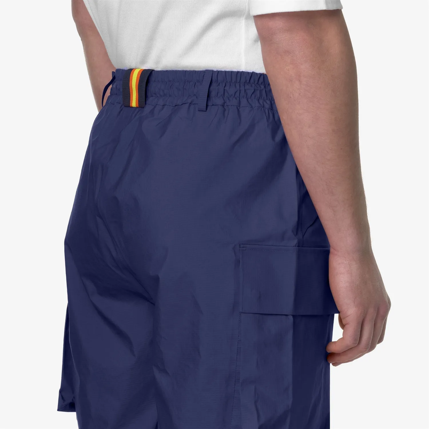 K-Way Leo-Shell bermude sport albastru cobalt impermeabile