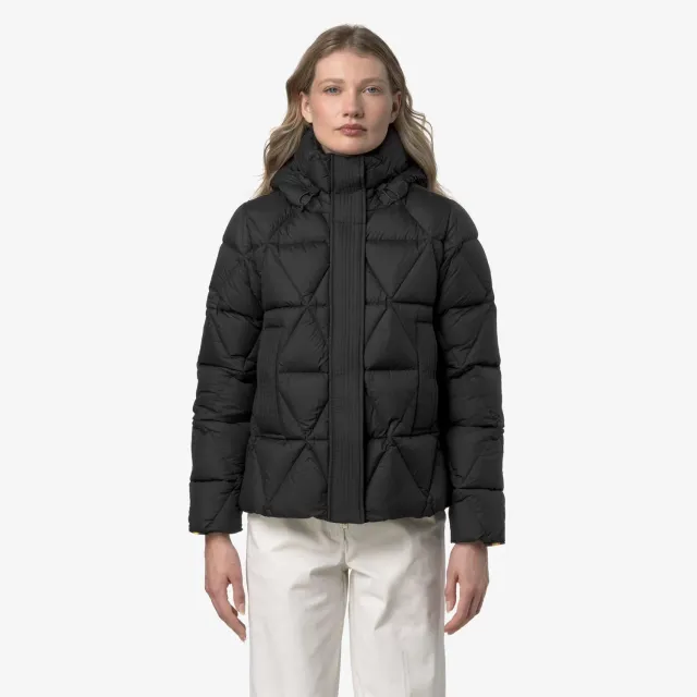 K-Way Lethille Thermo Microfiber geaca dama neagra puf