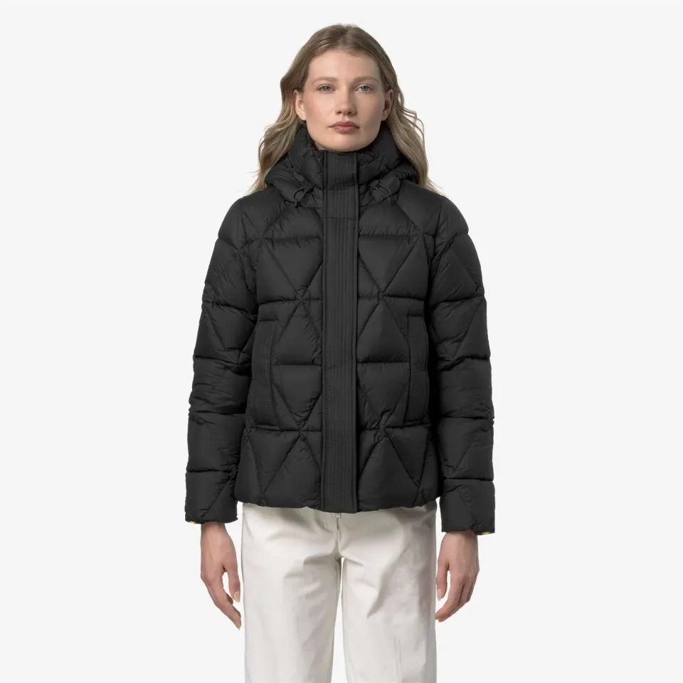 K-Way Lethille Thermo Microfiber geaca dama neagra puf