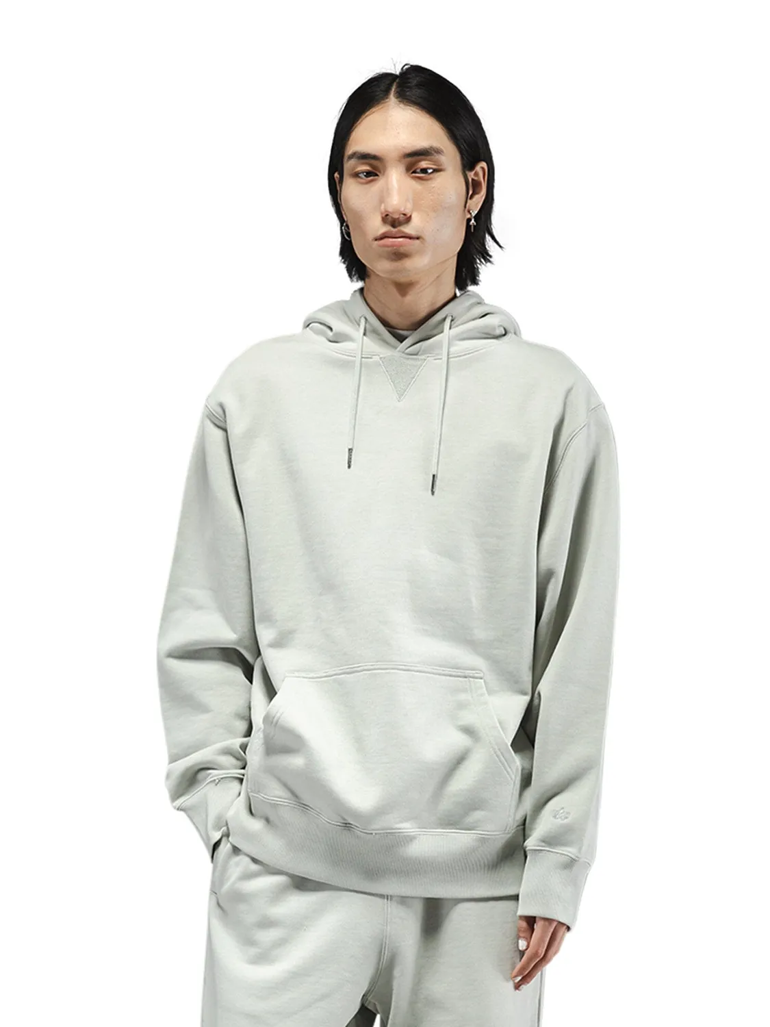 Essentials French Terry Hoodie Gen II hanorac gri deschis