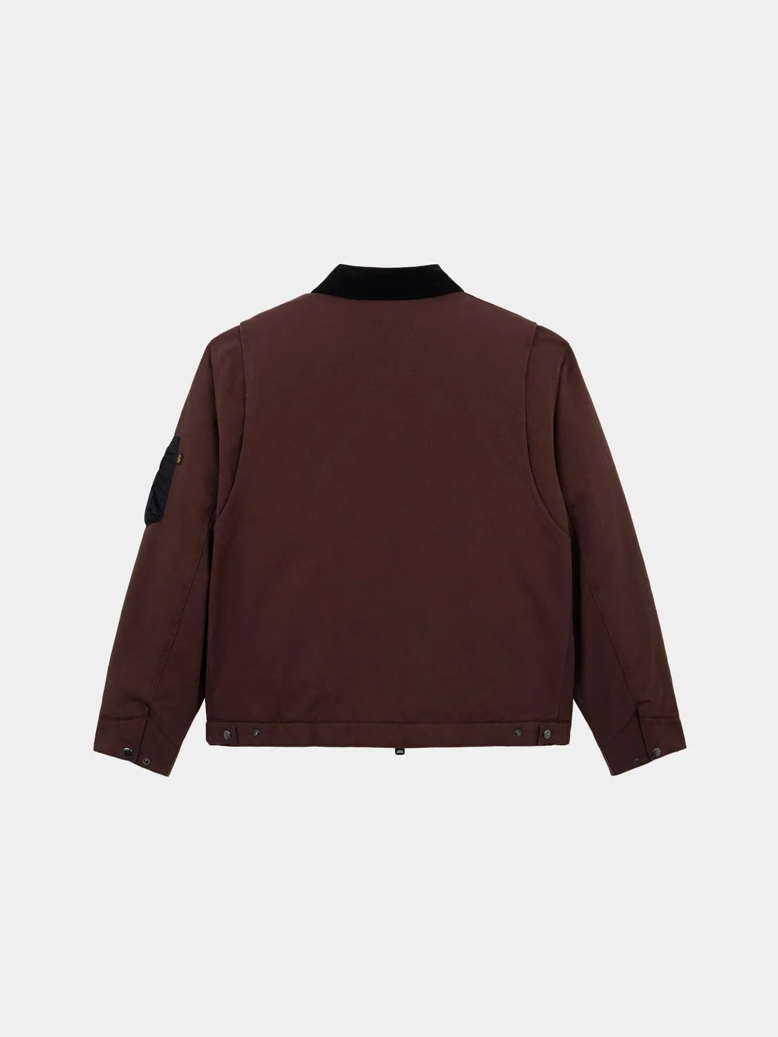 Alpha Industries Butler geacă de lucru neagră bumbac
